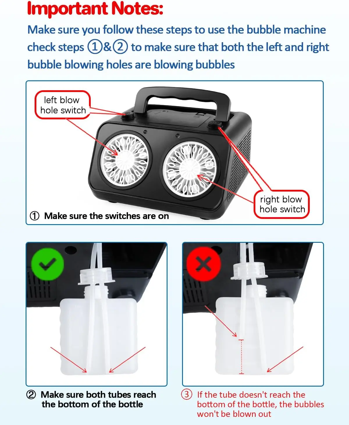 Двойной генератор мыльных пузырей